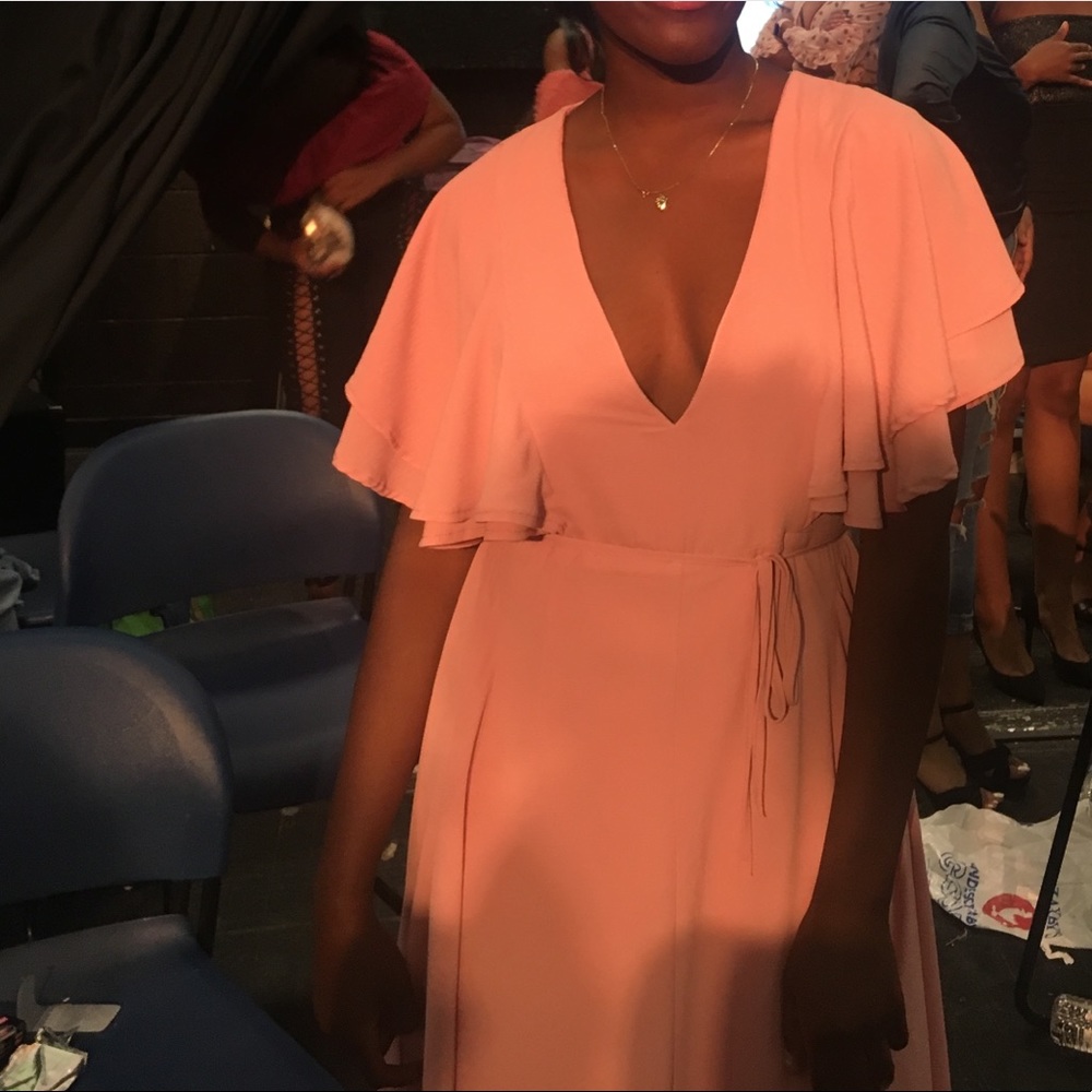 Pink dress
